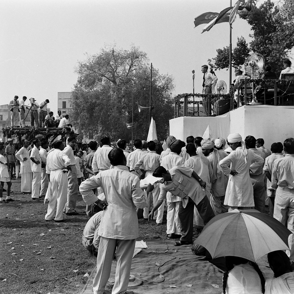 Celebrating Edmund Hillary and Tenzing Norgay, Nepal, 1953.