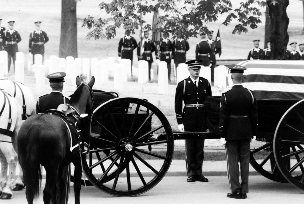 Funeral, Arlington National Cemetery, 1965.