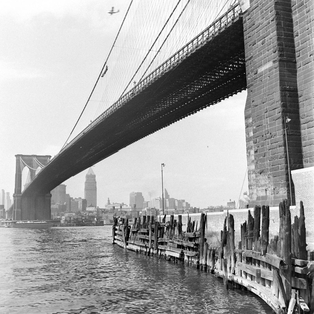 Brooklyn Bridge, 1946.